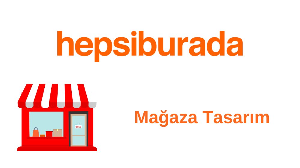 Hepsiburada mağaza tasarım görseli
